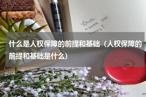 什么是人权保障的前提和基础（人权保障的前提和基础是什么）