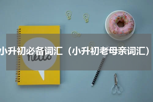 小升初必备词汇（小升初老母亲词汇）