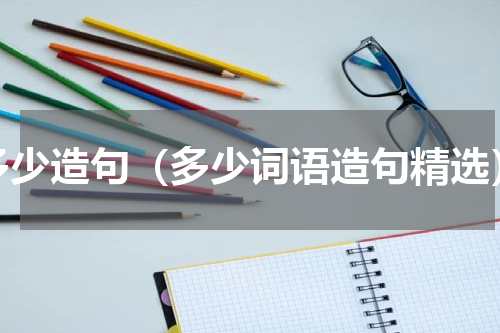 多少造句（多少词语造句精选）