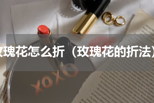 玫瑰花怎么折（玫瑰花的折法）