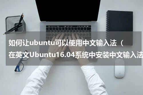 如何让ubuntu可以使用中文输入法（在英文Ubuntu16.04系统中安装中文输入法）