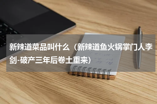 新辣道菜品叫什么（新辣道鱼火锅掌门人李剑-破产三年后卷土重来）