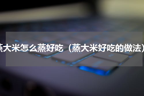 蒸大米怎么蒸好吃（蒸大米好吃的做法）