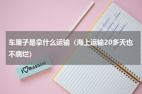 车厘子是拿什么运输（海上运输20多天也不腐烂）