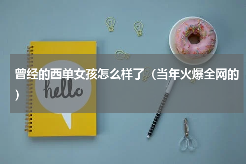 曾经的西单女孩怎么样了（当年火爆全网的）