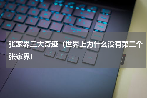 张家界三大奇迹（世界上为什么没有第二个张家界）