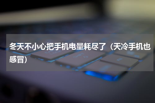 冬天不小心把手机电量耗尽了（天冷手机也感冒）