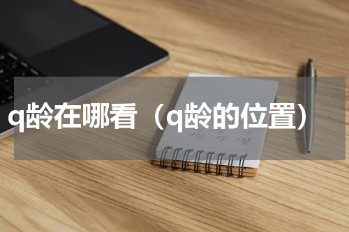 q龄在哪看（q龄的位置）