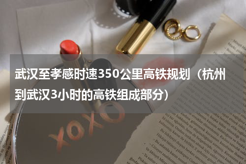 武汉至孝感时速350公里高铁规划（杭州到武汉3小时的高铁组成部分）