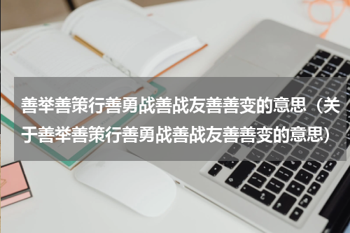 善举善策行善勇战善战友善善变的意思（关于善举善策行善勇战善战友善善变的意思）