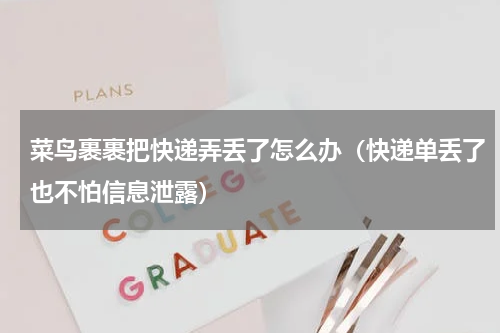 菜鸟裹裹把快递弄丢了怎么办（快递单丢了也不怕信息泄露）