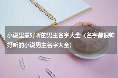 小说里最好听的男主名字大全（名字都很帅好听的小说男主名字大全）