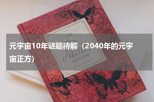 元宇宙10年谜题待解（2040年的元宇宙正方）