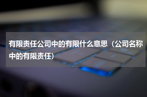 有限责任公司中的有限什么意思（公司名称中的有限责任）