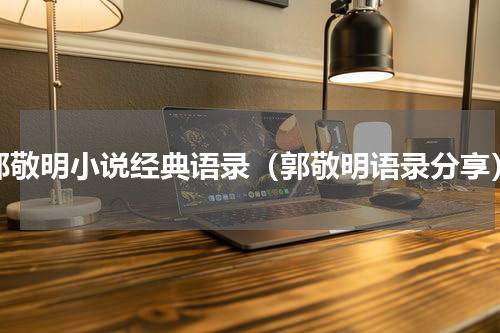 郭敬明小说经典语录（郭敬明语录分享）