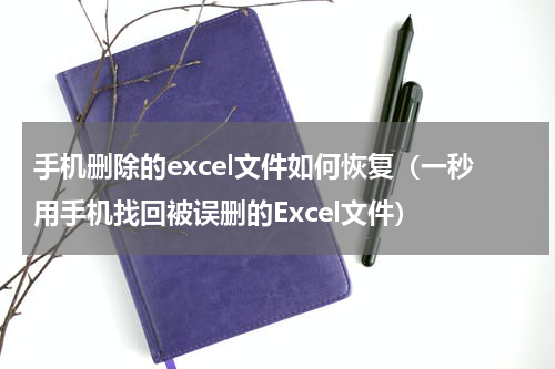 手机删除的excel文件如何恢复（一秒用手机找回被误删的Excel文件）
