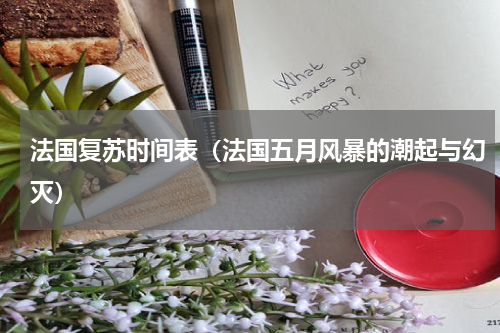 法国复苏时间表（法国五月风暴的潮起与幻灭）