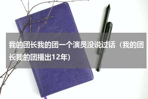 我的团长我的团一个演员没说过话（我的团长我的团播出12年）