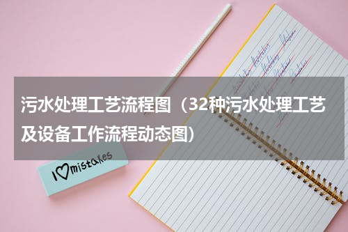 污水处理工艺流程图（32种污水处理工艺及设备工作流程动态图）