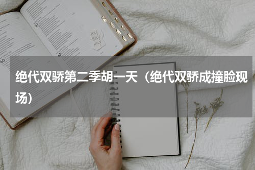 绝代双骄第二季胡一天（绝代双骄成撞脸现场）