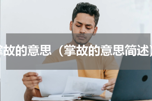掌故的意思（掌故的意思简述）