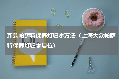 新款帕萨特保养灯归零方法（上海大众帕萨特保养灯归零复位）