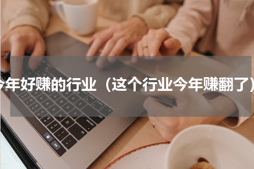 今年好赚的行业（这个行业今年赚翻了）