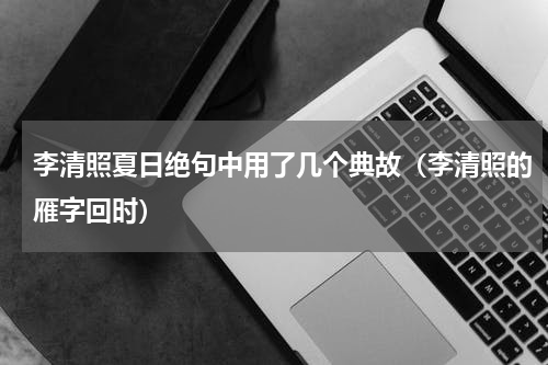 李清照夏日绝句中用了几个典故（李清照的雁字回时）