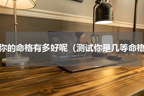 测你的命格有多好呢（测试你是几等命格）