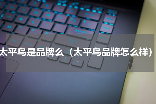 太平鸟是品牌么（太平鸟品牌怎么样）