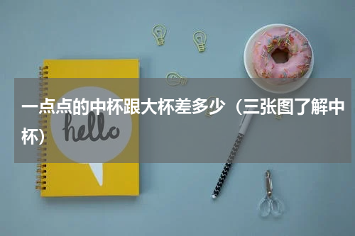 一点点的中杯跟大杯差多少（三张图了解中杯）