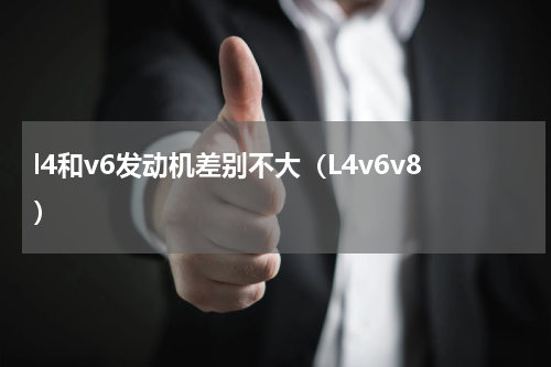 l4和v6发动机差别不大（L4v6v8）