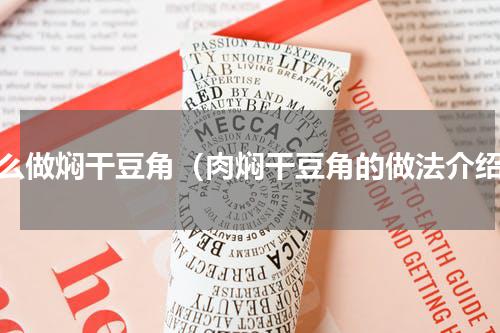 怎么做焖干豆角（肉焖干豆角的做法介绍）