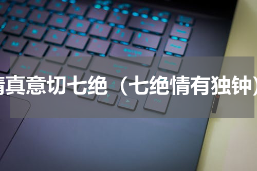 情真意切七绝（七绝情有独钟）