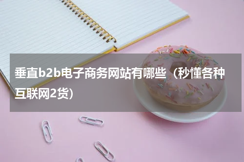 垂直b2b电子商务网站有哪些（秒懂各种互联网2货）