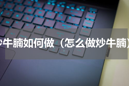炒牛腩如何做（怎么做炒牛腩）
