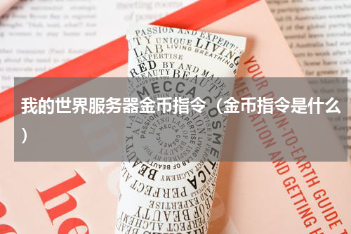 我的世界服务器金币指令（金币指令是什么）