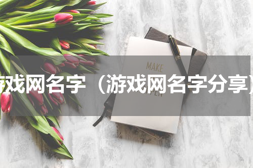 游戏网名字（游戏网名字分享）
