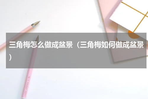 三角梅怎么做成盆景（三角梅如何做成盆景）