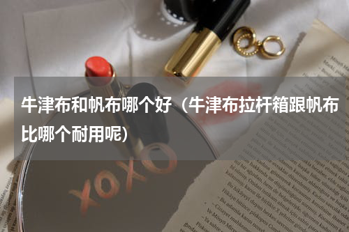 牛津布和帆布哪个好（牛津布拉杆箱跟帆布比哪个耐用呢）