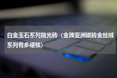 白金玉石系列抛光砖（金牌亚洲磁砖金丝绒系列有多硬核）