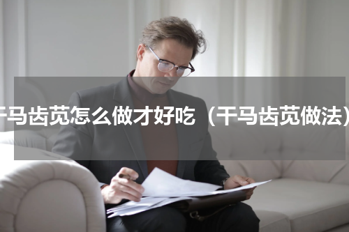 干马齿苋怎么做才好吃（干马齿苋做法）