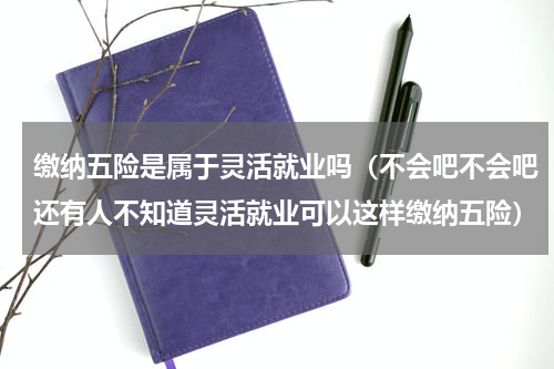 缴纳五险是属于灵活就业吗（不会吧不会吧还有人不知道灵活就业可以这样缴纳五险）