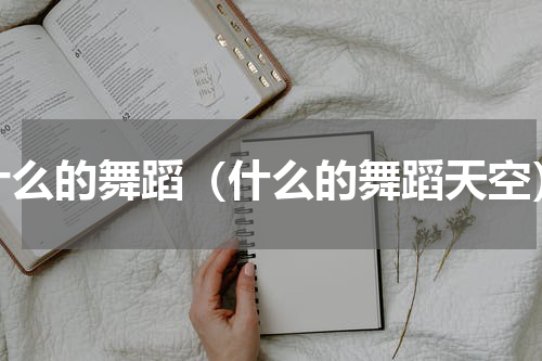 什么的舞蹈（什么的舞蹈天空）