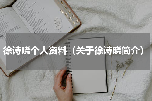 徐诗晓个人资料（关于徐诗晓简介）