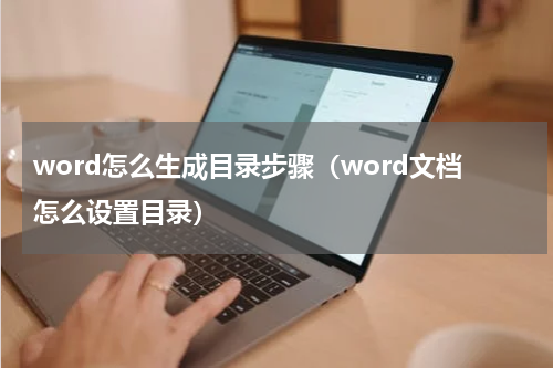 word怎么生成目录步骤（word文档怎么设置目录）