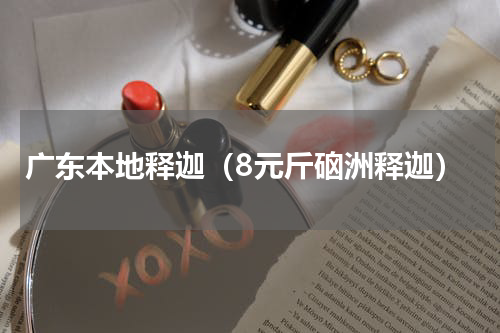 广东本地释迦（8元斤硇洲释迦）