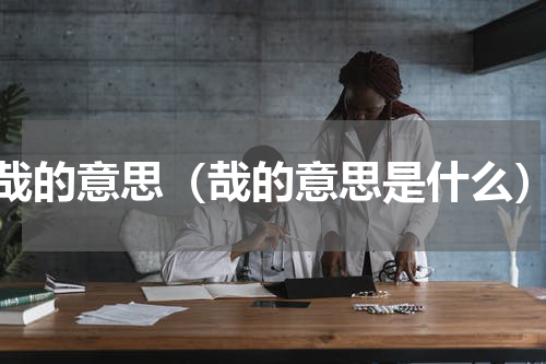 哉的意思（哉的意思是什么）