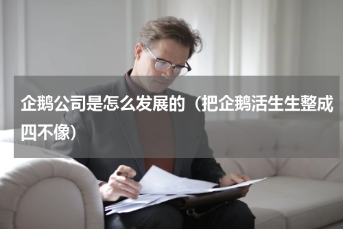 企鹅公司是怎么发展的（把企鹅活生生整成四不像）