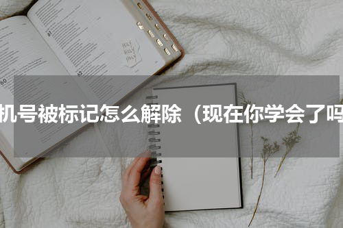 手机号被标记怎么解除（现在你学会了吗）